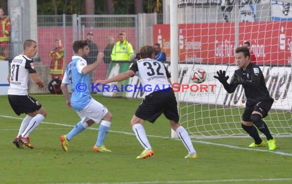 2. Bundesliga SV Sandhausen - TSV 1860 München Hardtwaldstadion Sandhausen 23.09.2014 (© Siegfried Lörz)