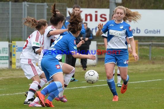 B-Juniorinnen Bundesliga TSG 1899 Hoffenheim vs Bayern Muenchen / München (© Siegfried)