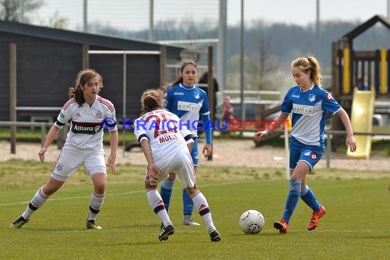 B-Juniorinnen Bundesliga TSG 1899 Hoffenheim vs Bayern Muenchen / München (© Siegfried)