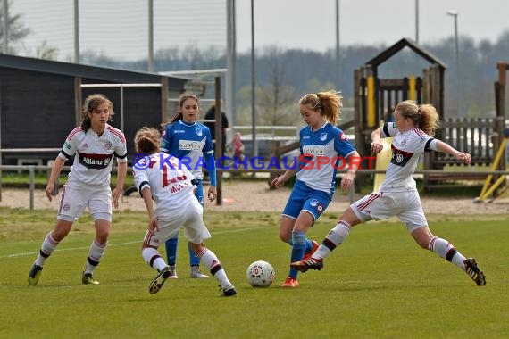 B-Juniorinnen Bundesliga TSG 1899 Hoffenheim vs Bayern Muenchen / München (© Siegfried)