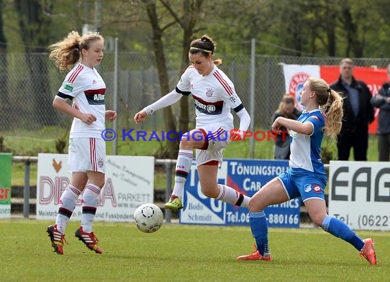 B-Juniorinnen Bundesliga TSG 1899 Hoffenheim vs Bayern Muenchen / München (© Siegfried)