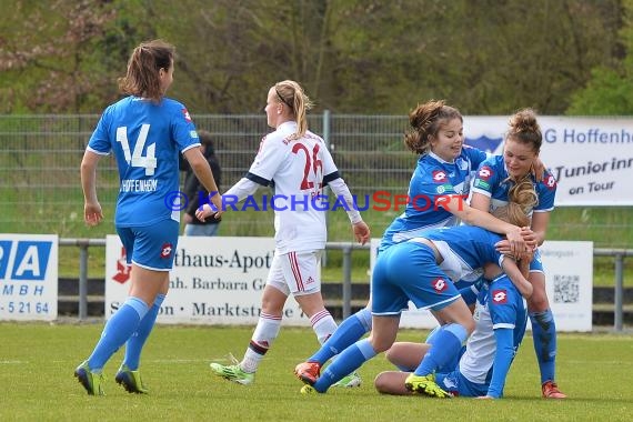 B-Juniorinnen Bundesliga TSG 1899 Hoffenheim vs Bayern Muenchen / München (© Siegfried)