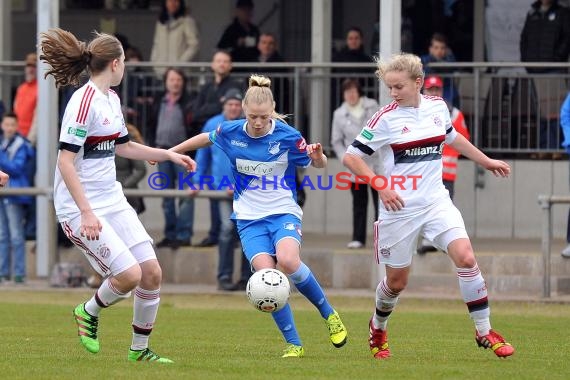 B-Juniorinnen Bundesliga TSG 1899 Hoffenheim vs Bayern Muenchen / München (© Siegfried)