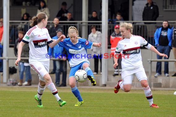 B-Juniorinnen Bundesliga TSG 1899 Hoffenheim vs Bayern Muenchen / München (© Siegfried)