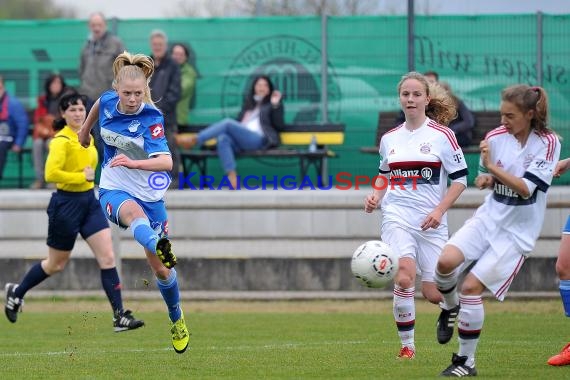 B-Juniorinnen Bundesliga TSG 1899 Hoffenheim vs Bayern Muenchen / München (© Siegfried)