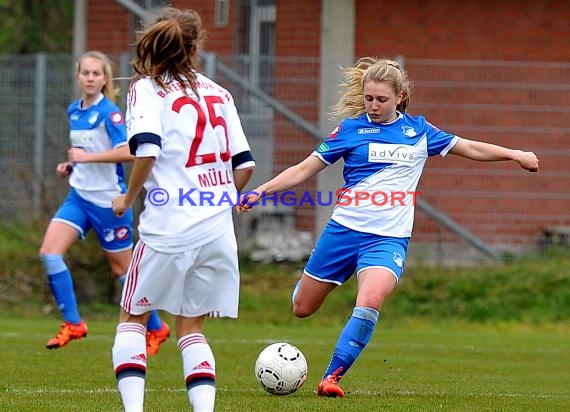 B-Juniorinnen Bundesliga TSG 1899 Hoffenheim vs Bayern Muenchen / München (© Siegfried)