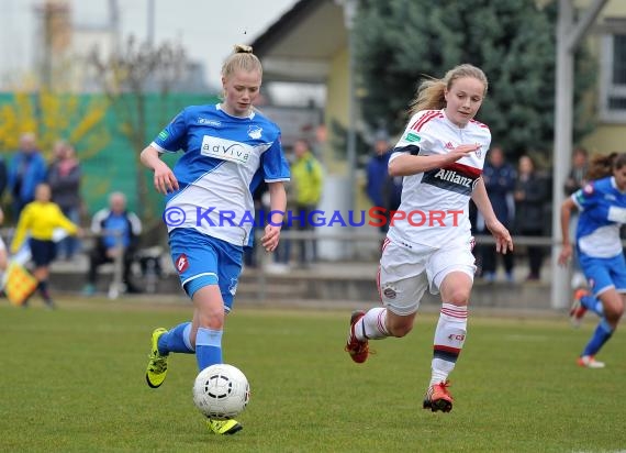 B-Juniorinnen Bundesliga TSG 1899 Hoffenheim vs Bayern Muenchen / München (© Siegfried)