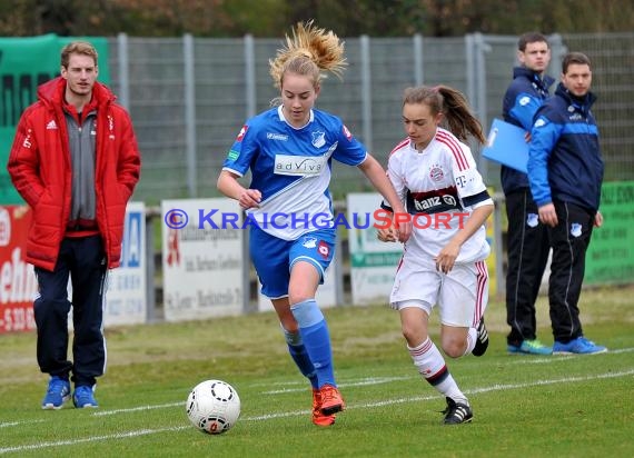 B-Juniorinnen Bundesliga TSG 1899 Hoffenheim vs Bayern Muenchen / München (© Siegfried)