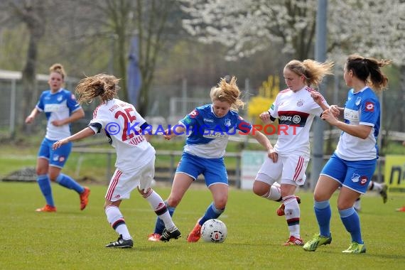 B-Juniorinnen Bundesliga TSG 1899 Hoffenheim vs Bayern Muenchen / München (© Siegfried)