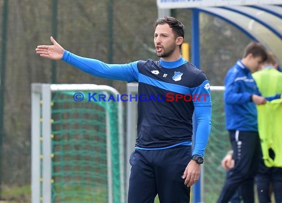 EnBW-Oberliga B-Junioren BaWü TSG 1899 Hoffenheim II gegen Karlsruher SC II 02.04.2016 (© Siegfried Lörz)