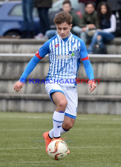 EnBW-Oberliga B-Junioren BaWü TSG 1899 Hoffenheim II gegen Karlsruher SC II 02.04.2016 (© Siegfried Lörz)