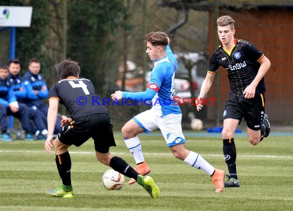 EnBW-Oberliga B-Junioren BaWü TSG 1899 Hoffenheim II gegen Karlsruher SC II 02.04.2016 (© Siegfried Lörz)