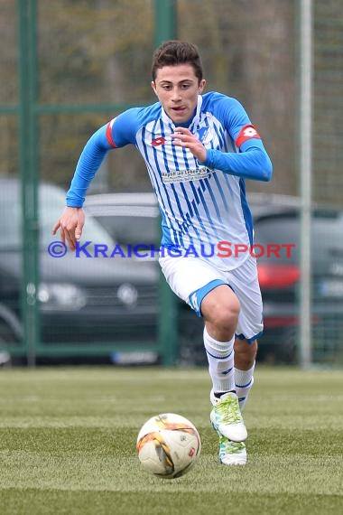 EnBW-Oberliga B-Junioren BaWü TSG 1899 Hoffenheim II gegen Karlsruher SC II 02.04.2016 (© Siegfried Lörz)