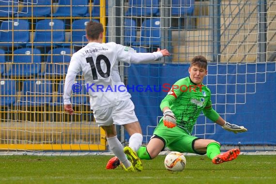 A-Junioren (U19) Bundesliga Sued/Suedwest Süd/Südwest TSG 1899 Hoffenheim vs 1. FC Saarbrücken / Saarbruecken (© Siegfried Lörz)