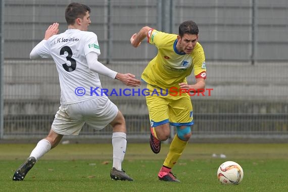 A-Junioren (U19) Bundesliga Sued/Suedwest Süd/Südwest TSG 1899 Hoffenheim vs 1. FC Saarbrücken / Saarbruecken (© Siegfried Lörz)