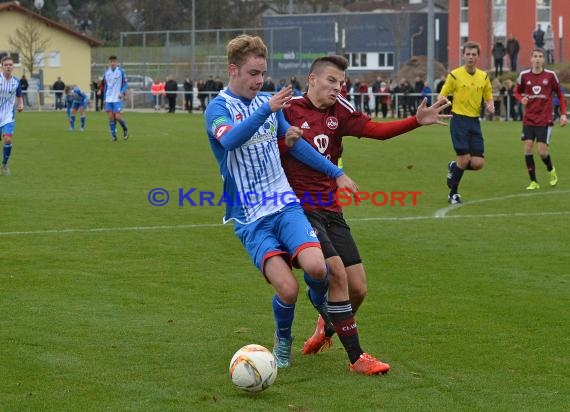 U17 Bundesliga Suedwest TSG 1899 Hoffenheim vs 1. FC Nürnberg 12.12.2015 (© U17 Bundesliga Suedwest TSG 1899 Hoffenheim vs 1. FC Nürnberg 12.12.2015)