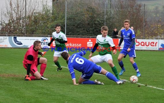 FC Zuzenhausen - TSV Kürnbach LL-Rhein Neckar 06.12.2014 (© Siegfried)