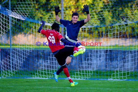 Kreisliga Sinsheim TSV Waldangelloch vs TSV Neckarbischofsheim 24.09.2016 (© Kraichgausport / Loerz)