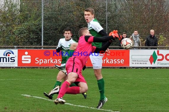 FC Zuzenhausen - TSV Kürnbach LL-Rhein Neckar 06.12.2014 (© Siegfried)