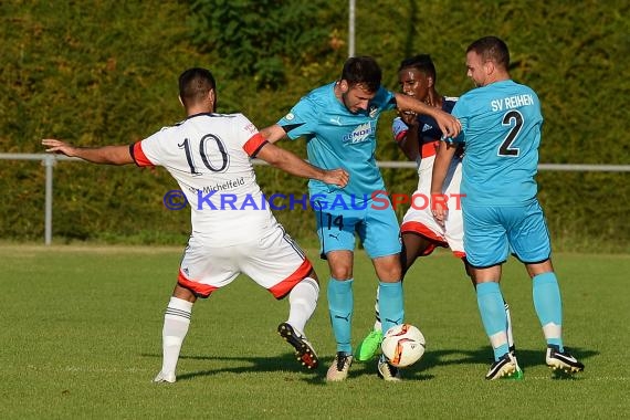 Kreisliga Sinsheim TSV Michelfeld 2 vs SV Reihen 31.08.2016 (© Kraichgausport / Loerz)