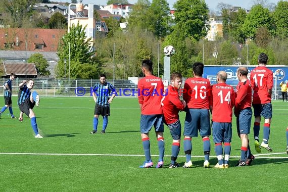 Kreisklasse A Sinsheim TG Sinsheim - SG Waibstadt II 29.04.20177 (© Siegfried)