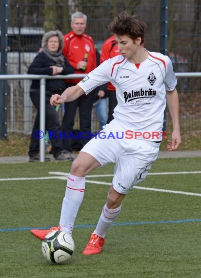 VfB Eppingen gegen SG 05 Wiesenbach 28.02.2015 Landesliga Rhein Neckar  (© Siegfried)