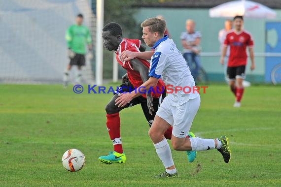 Kreisliga Sinsheim TSV Waldangelloch vs TSV Neckarbischofsheim 24.09.2016 (© Kraichgausport / Loerz)