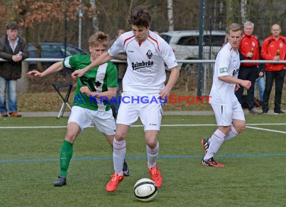 VfB Eppingen gegen SG 05 Wiesenbach 28.02.2015 Landesliga Rhein Neckar  (© Siegfried)