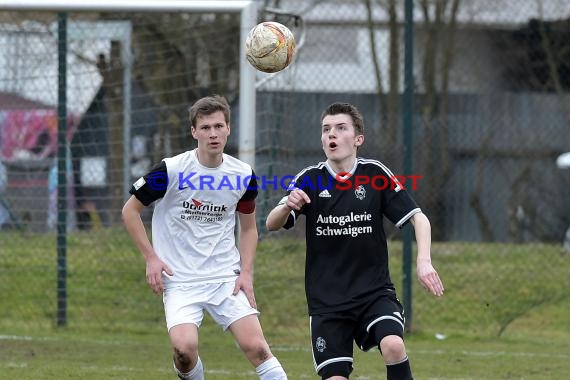 Kreisklasse A Sinsheim SG 2000 Eschelbach - FC Badenia Rohrbach a. G. 04.03.2017 (© Siegfried)