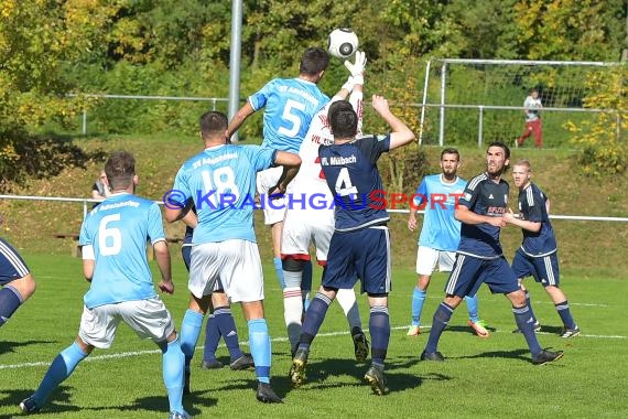 Kreisklasse A VfL Mühlbach vs SV Adelshofen 15.10.2017 (© Kraichgausport / Loerz)