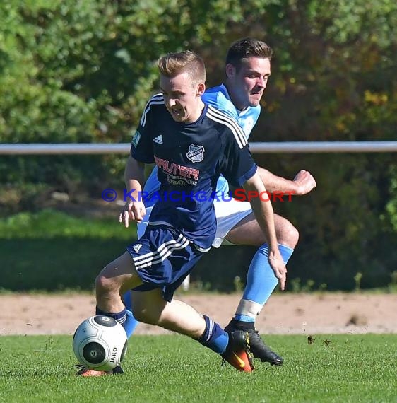 Kreisklasse A VfL Mühlbach vs SV Adelshofen 15.10.2017 (© Kraichgausport / Loerz)