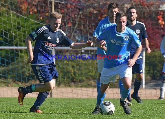 Kreisklasse A VfL Mühlbach vs SV Adelshofen 15.10.2017 (© Kraichgausport / Loerz)