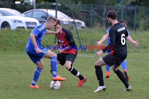 Kreispokal Sinsheim SG Eschelbach - TSV Kuernbach 17.09.2015 (© Siegfried)