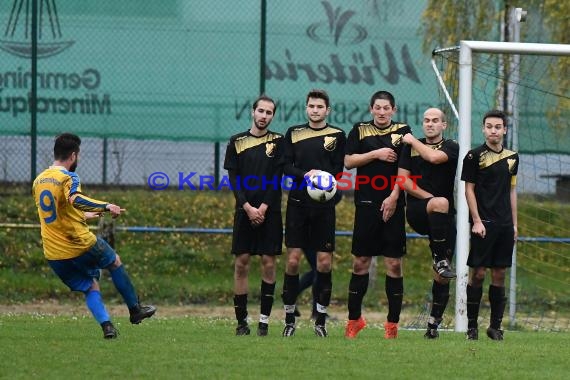 Kreisklasse  SV Gemmingen vs FV Landshausen 05.11.2017 (© Kraichgausport / Loerz)