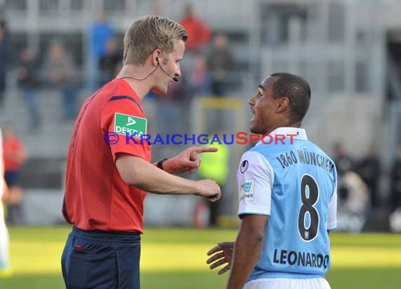 2. Bundesliga SV Sandhausen - TSV 1860 München Hardtwaldstadion Sandhausen 23.09.2014 (© Siegfried Lörz)