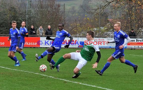 FC Zuzenhausen - TSV Kürnbach LL-Rhein Neckar 06.12.2014 (© Siegfried)