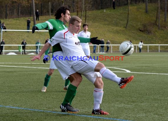 VfB Eppingen gegen SG 05 Wiesenbach 28.02.2015 Landesliga Rhein Neckar  (© Siegfried)