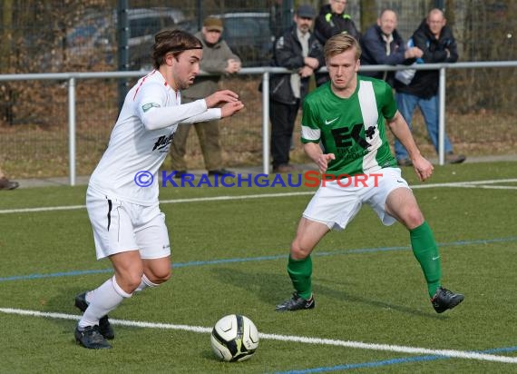 VfB Eppingen gegen SG 05 Wiesenbach 28.02.2015 Landesliga Rhein Neckar  (© Siegfried)