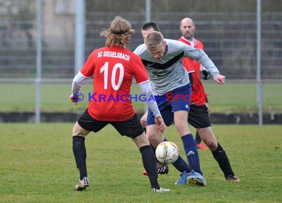 Kreisklasse A Sinsheim - SV Hilsbach vs SC Siegelsbach 09.03.2016 (© Siegfried)