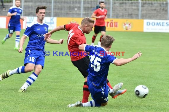 Badischer Pokal VfB Eppingen vs TSG Weinheim  (© Siegfried Lörz)