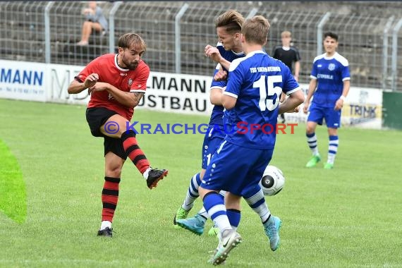 Badischer Pokal VfB Eppingen vs TSG Weinheim  (© Siegfried Lörz)