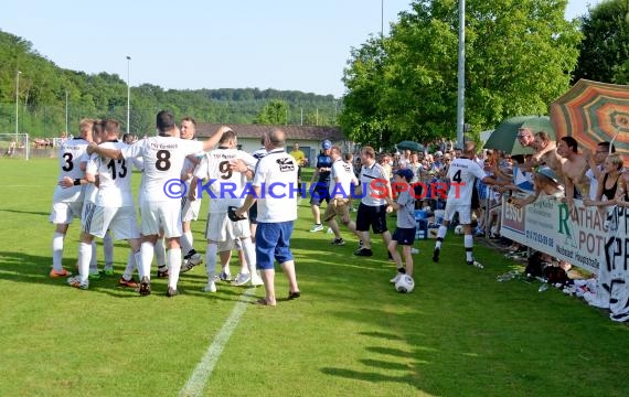 TSV Kürnbach gegen DJK Edingen/Neckarhausen Relegation Landesliga09.06.2014 in Waibstadt (© Siegfried)