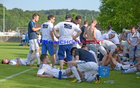 TSV Kürnbach gegen DJK Edingen/Neckarhausen Relegation Landesliga09.06.2014 in Waibstadt (© Siegfried)