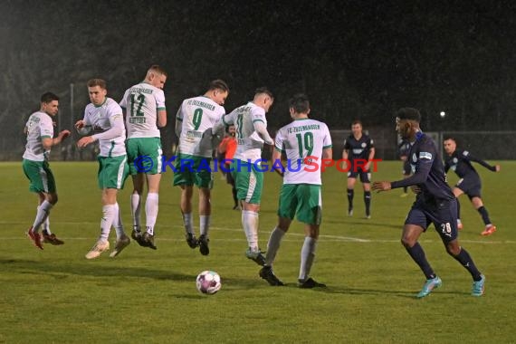 Saison 22/23 BFV Rothaus-Pokal Halbfinale FC Zuzenhaisen vs FC Astoria Walldorf  (© Siegfried Lörz)