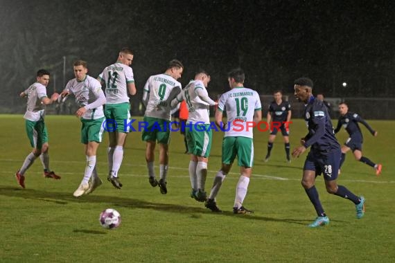 Saison 22/23 BFV Rothaus-Pokal Halbfinale FC Zuzenhaisen vs FC Astoria Walldorf  (© Siegfried Lörz)