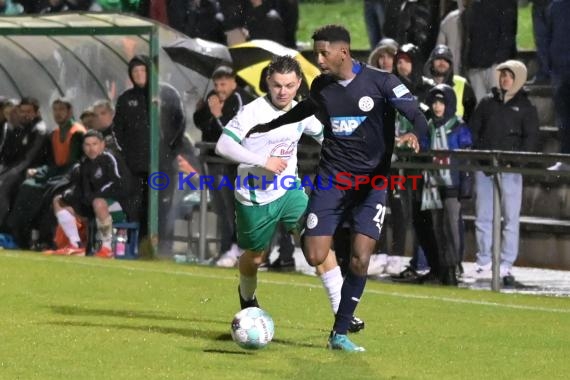 Saison 22/23 BFV Rothaus-Pokal Halbfinale FC Zuzenhaisen vs FC Astoria Walldorf  (© Siegfried Lörz)