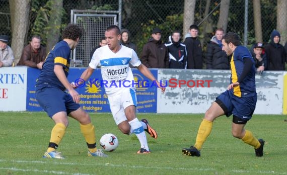 TSV Michelfeld - 1. FC Mühlhausen Landesliga Rhein-Neckar 03.11.2013  (© Siegfried)