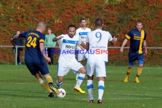 TSV Michelfeld - 1. FC Mühlhausen Landesliga Rhein-Neckar 03.11.2013  (© Siegfried)