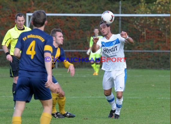 TSV Michelfeld - 1. FC Mühlhausen Landesliga Rhein-Neckar 03.11.2013  (© Siegfried)