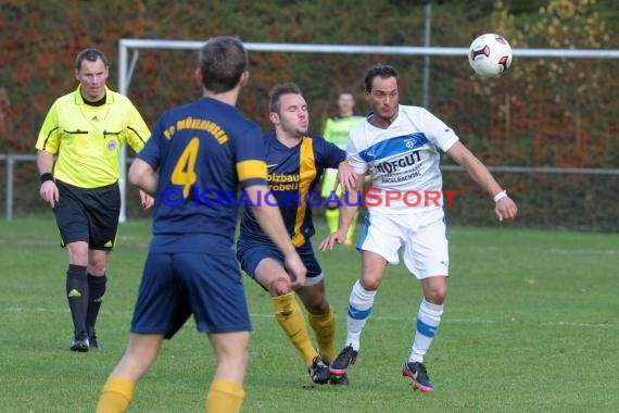 TSV Michelfeld - 1. FC Mühlhausen Landesliga Rhein-Neckar 03.11.2013  (© Siegfried)